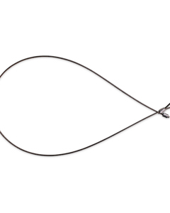 Traction rope 660lg 2.00 mm SST with eye/round ferrule